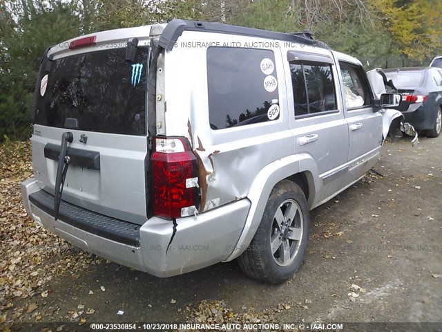 1J8HG48K88C154910 - 2008 JEEP COMMANDER SPORT Արծաթագույն լուսանկար 4