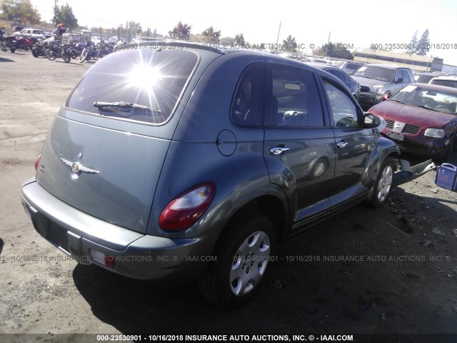 3A4FY58B26T239206 - 2006 CHRYSLER PT CRUISER TOURING GREEN photo 4