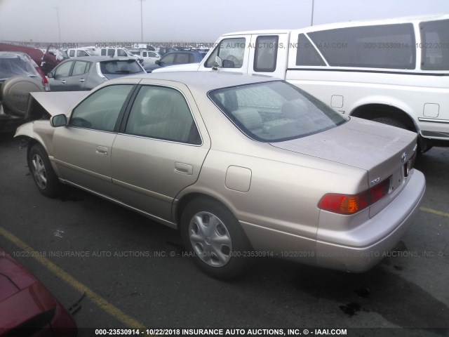 4T1BG22K81U829421 - 2001 TOYOTA CAMRY CE/LE/XLE 金色 照片 3
