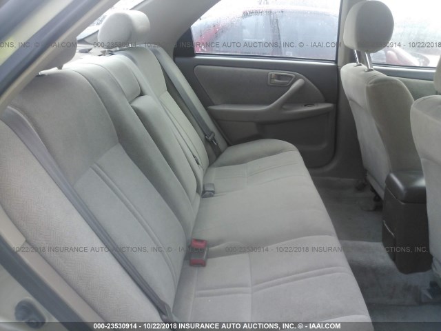 4T1BG22K81U829421 - 2001 TOYOTA CAMRY CE/LE/XLE 金色 照片 8