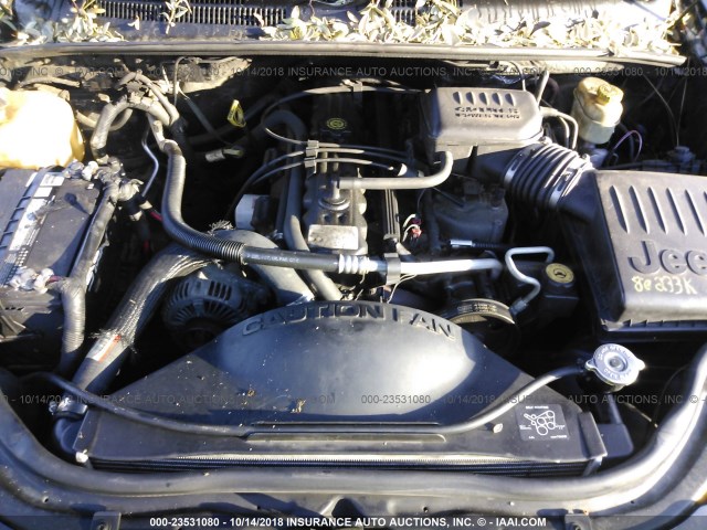 1J4GW48SX4C363575 - 2004 JEEP GRAND CHEROKEE LAREDO/COLUMBIA/FREEDOM 蓝色 照片 10