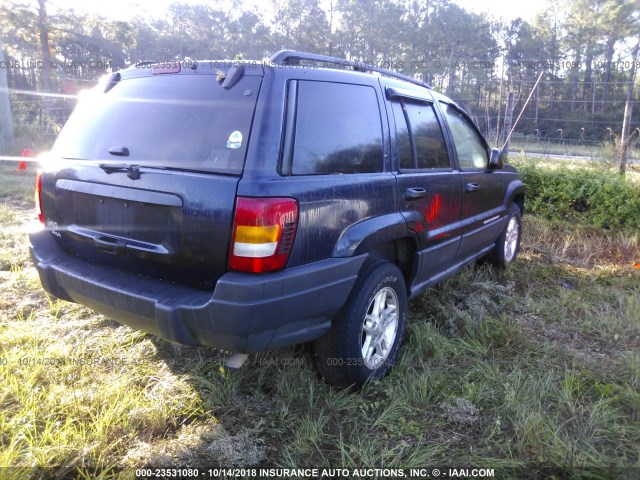 1J4GW48SX4C363575 - 2004 JEEP GRAND CHEROKEE LAREDO/COLUMBIA/FREEDOM 蓝色 照片 4