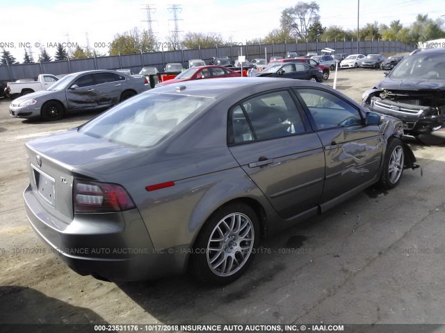 19UUA662X8A049630 - 2008 ACURA TL GRAY photo 4