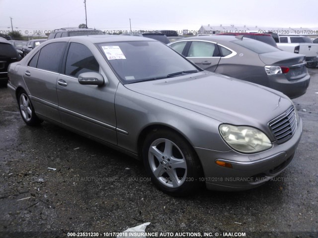 WDBNG70J04A432900 - 2004 MERCEDES-BENZ S 430 GRAY photo 1