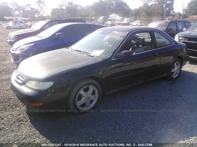 19UYA2252VL001162 - 1997 ACURA 3.0CL BLACK photo 2