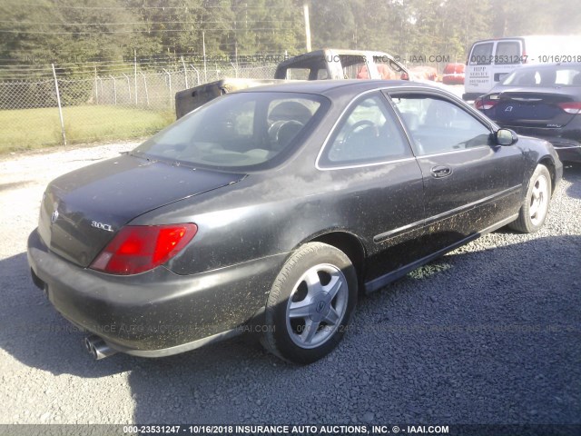 19UYA2252VL001162 - 1997 ACURA 3.0CL BLACK photo 4