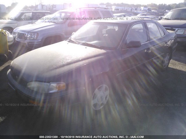 JT2BF12K9T0165652 - 1996 TOYOTA CAMRY LE/XLE/SE GREEN photo 2