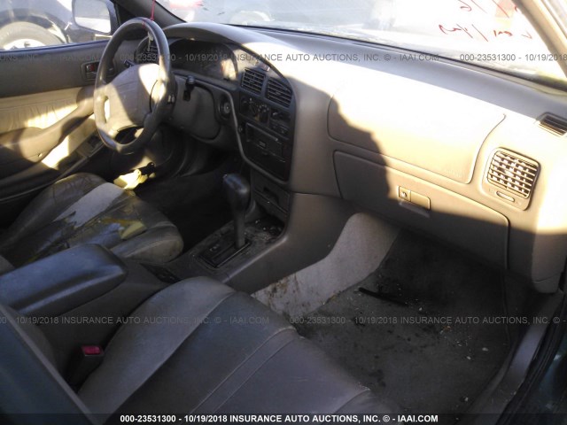 JT2BF12K9T0165652 - 1996 TOYOTA CAMRY LE/XLE/SE GREEN photo 5