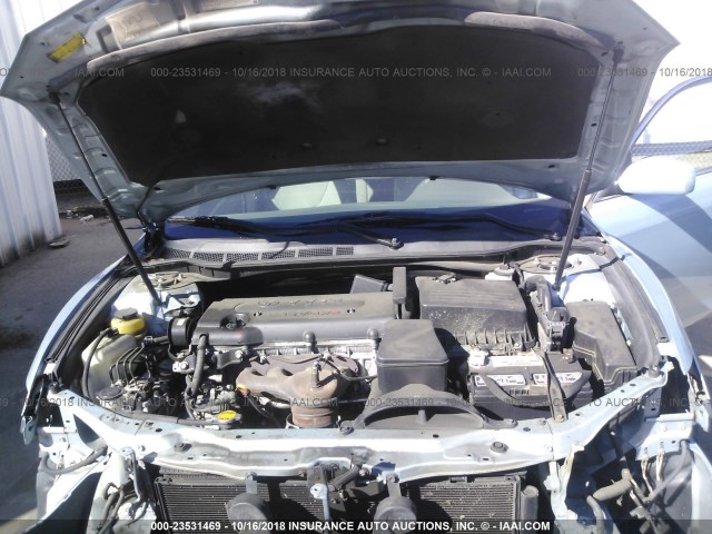 4T1BE46K49U825731 - 2009 TOYOTA CAMRY SE/LE/XLE BLUE photo 10