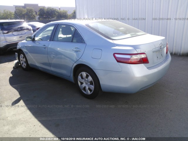 4T1BE46K49U825731 - 2009 TOYOTA CAMRY SE/LE/XLE BLUE photo 3