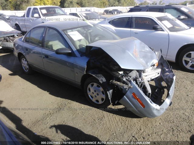 1G8ZH52882Z222083 - 2002 SATURN SL1 Light Blue photo 1