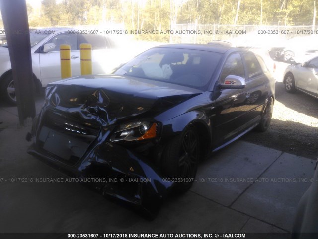 WAUMFAFM5AA026747 - 2010 AUDI A3 PREMIUM PLUS BLACK photo 2