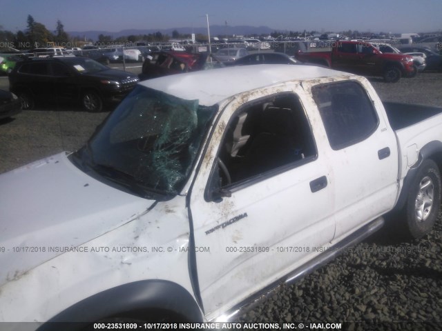 5TEHN72N93Z291768 - 2003 TOYOTA TACOMA DOUBLE CAB 白色 照片 6