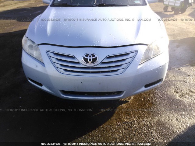 4T1BE46K69U913809 - 2009 TOYOTA CAMRY SE/LE/XLE Light Blue photo 6