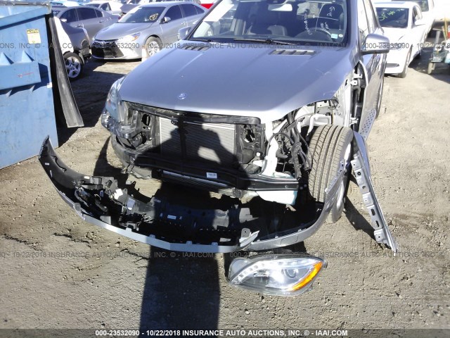4JGDA5HB8DA188411 - 2013 MERCEDES-BENZ ML 350 4MATIC GRAY photo 6