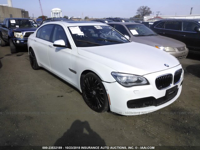 WBAYF8C58DD140820 - 2013 BMW 750 LXI WHITE photo 1