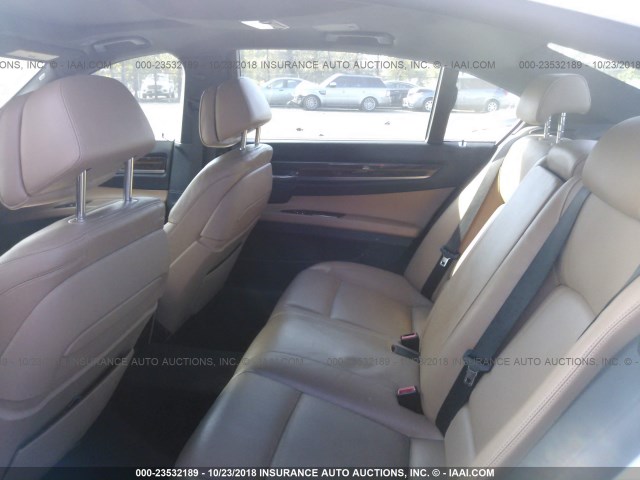 WBAYF8C58DD140820 - 2013 BMW 750 LXI WHITE photo 8