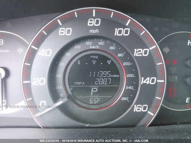 1HGCR2F58EA093595 - 2014 HONDA ACCORD SPORT WHITE photo 7