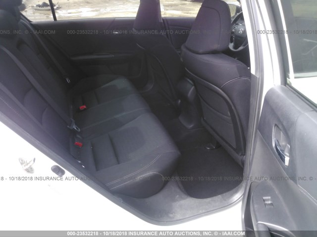1HGCR2F58EA093595 - 2014 HONDA ACCORD SPORT WHITE photo 8