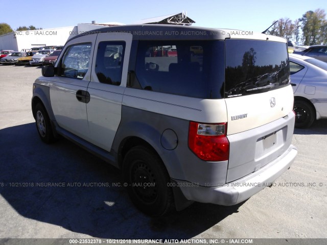 5J6YH283X5L017118 - 2005 HONDA ELEMENT LX ნაცრისფერი ფოტო 3