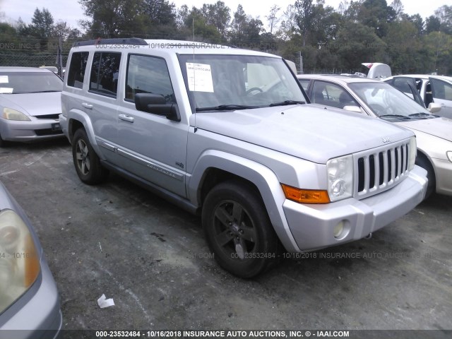 1J8HH48N16C276867 - 2006 JEEP COMMANDER ვერცხლისფერი ფოტო 1