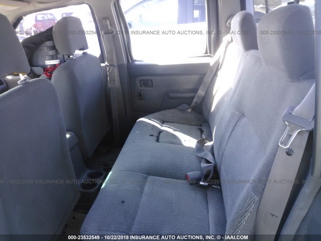 1N6ED27Y3YC402183 - 2000 NISSAN FRONTIER CREW CAB XE/CREW CAB SE GRAY photo 8