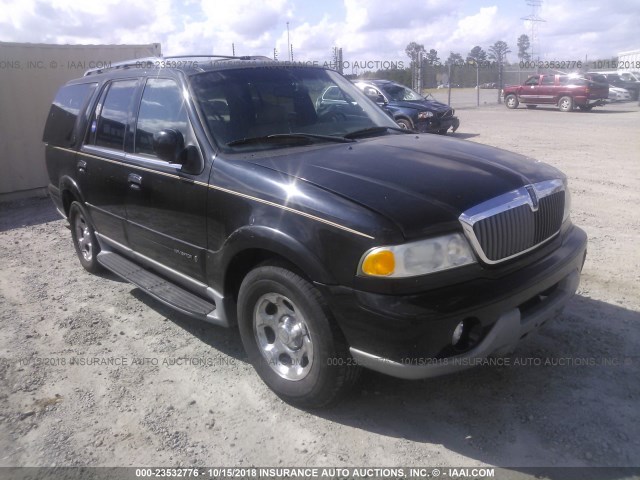 5LMEU27R11LJ17170 - 2001 LINCOLN NAVIGATOR Czarny zdjęcie 1