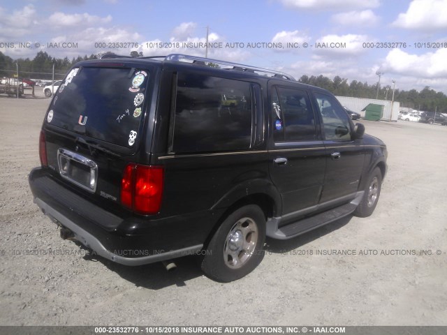 5LMEU27R11LJ17170 - 2001 LINCOLN NAVIGATOR Czarny zdjęcie 4