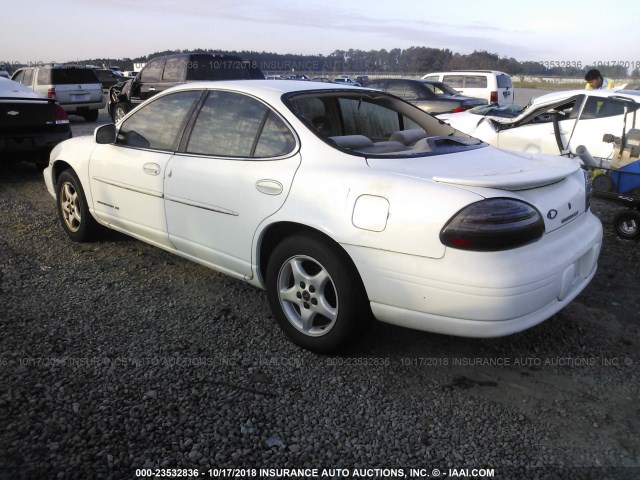 1G2WJ52K0YF125063 - 2000 PONTIAC GRAND PRIX SE WHITE photo 3