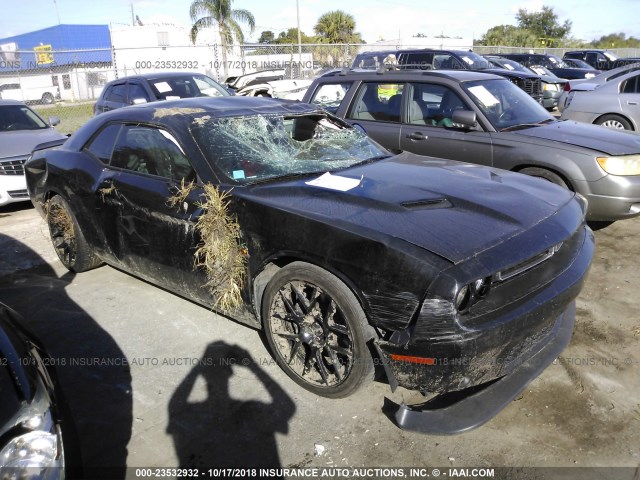 2C3CDZFJ9FH860672 - 2015 DODGE CHALLENGER R/T SCAT PACK BLACK photo 1