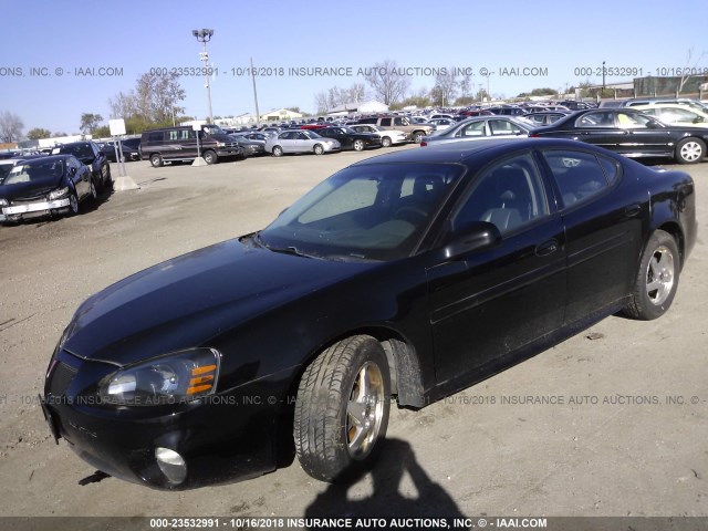 2G2WS522641329946 - 2004 PONTIAC GRAND PRIX GT2 შავი ფოტო 2