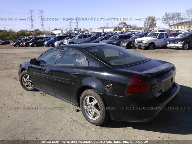 2G2WS522641329946 - 2004 PONTIAC GRAND PRIX GT2 BLACK photo 3