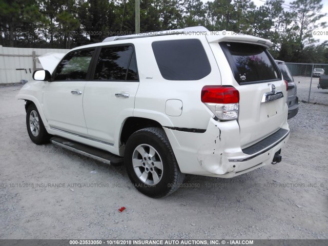 JTEZU5JR4D5063029 - 2013 TOYOTA 4RUNNER SR5/LIMITED CREAM photo 3