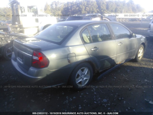 1G1ZT54894F235472 - 2004 CHEVROLET MALIBU LS ვერცხლისფერი ფოტო 4