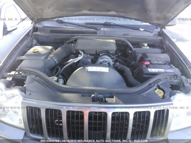 1J8GR48K27C605530 - 2007 JEEP GRAND CHEROKEE LAREDO/COLUMBIA/FREEDOM 灰色 照片 10