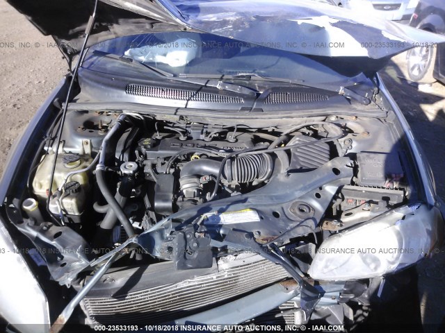 1B3EL46X86N230763 - 2006 DODGE STRATUS SXT BLUE photo 10