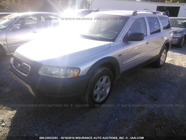 YV4SZ592561219651 - 2006 VOLVO XC70 SILVER photo 2