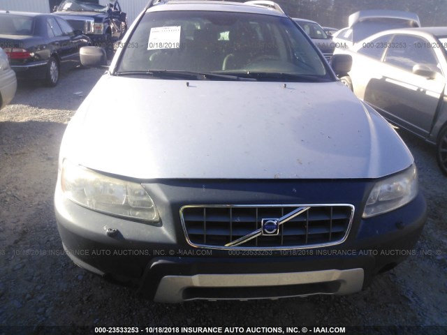 YV4SZ592561219651 - 2006 VOLVO XC70 SILVER photo 6