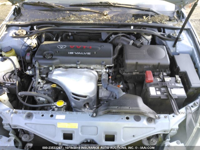 4T1CE38P36U697159 - 2006 TOYOTA CAMRY SOLARA SE/SLE ლურჯი ფოტო 10