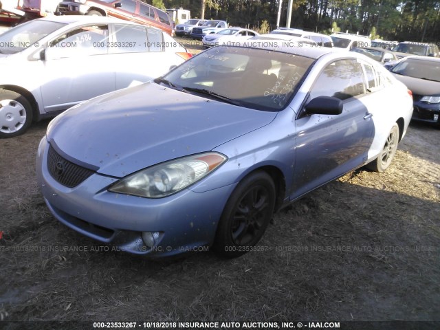 4T1CE38P36U697159 - 2006 TOYOTA CAMRY SOLARA SE/SLE ლურჯი ფოტო 2