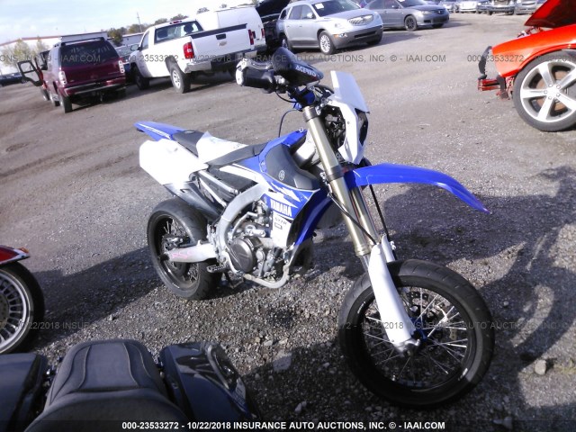 JYACJ19Y0HA000591 - 2017 YAMAHA WR450 F BLUE photo 1