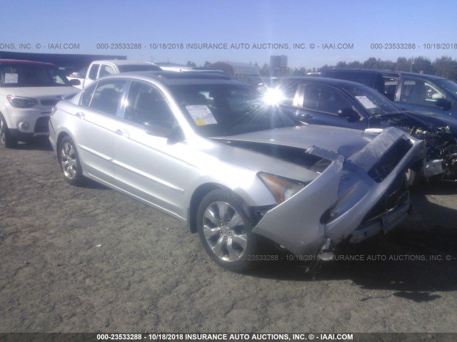 1HGCP368X9A034592 - 2009 HONDA ACCORD EXL SILVER photo 1