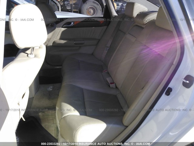 JNKAY01F96M258727 - 2006 INFINITI M35 SPORT WHITE photo 8