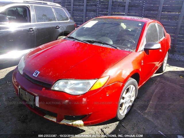 1G8AM12F14Z178916 - 2004 SATURN ION LEVEL 2 红色 照片 2