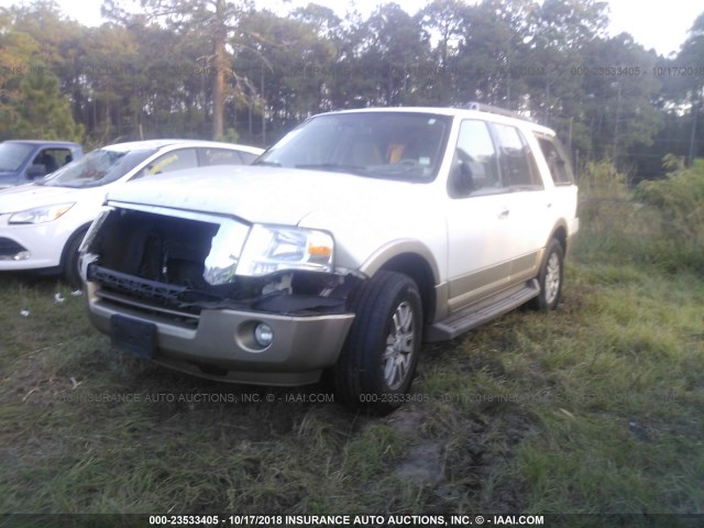 1FMJU1H58BEF38607 - 2011 FORD EXPEDITION XLT/KING RANCH WHITE photo 6