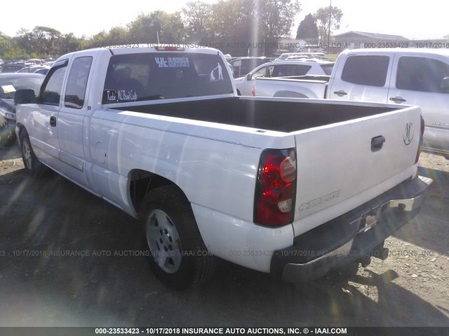 1GCEC19Z17Z173486 - 2007 CHEVROLET SILVERADO C1500 CLASSIC WHITE photo 3