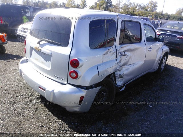 3GNCA13B99S569813 - 2009 CHEVROLET HHR LS Gümüş foto 4