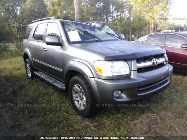 5TDZT38A86S271889 - 2006 TOYOTA SEQUOIA LIMITED GRAY photo 1