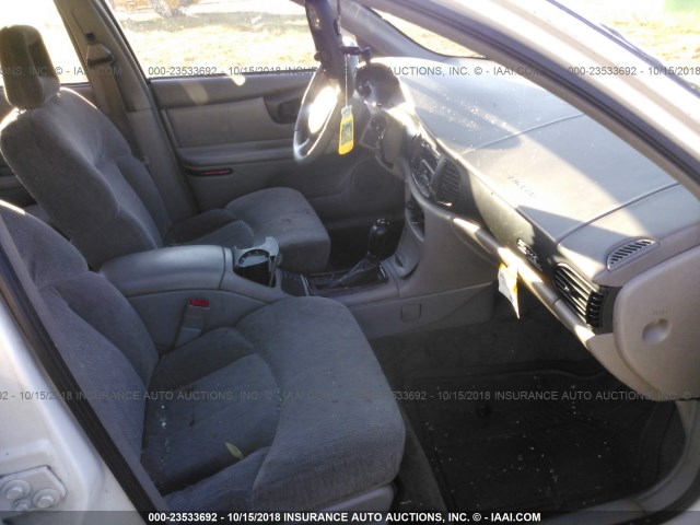 2G4WB52K011289754 - 2001 BUICK REGAL LS WHITE photo 5