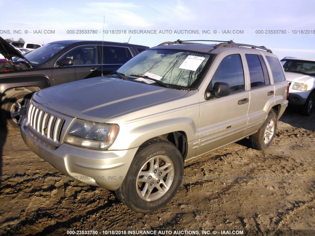 1J4GW48S84C199095 - 2004 JEEP GRAND CHEROKEE LAREDO/COLUMBIA/FREEDOM 金色 照片 2